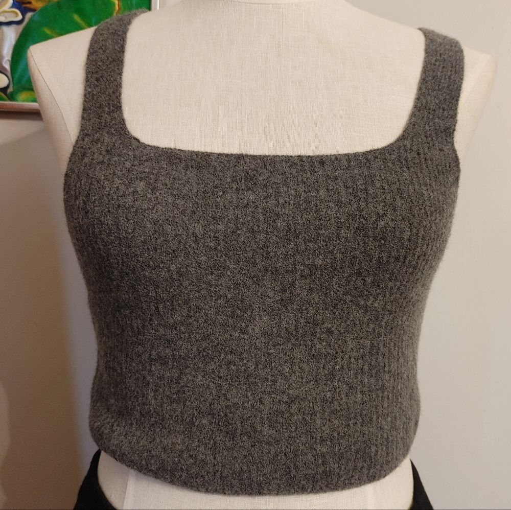 EVERLANE Gray Women's Knit Top Wool Blend (259)